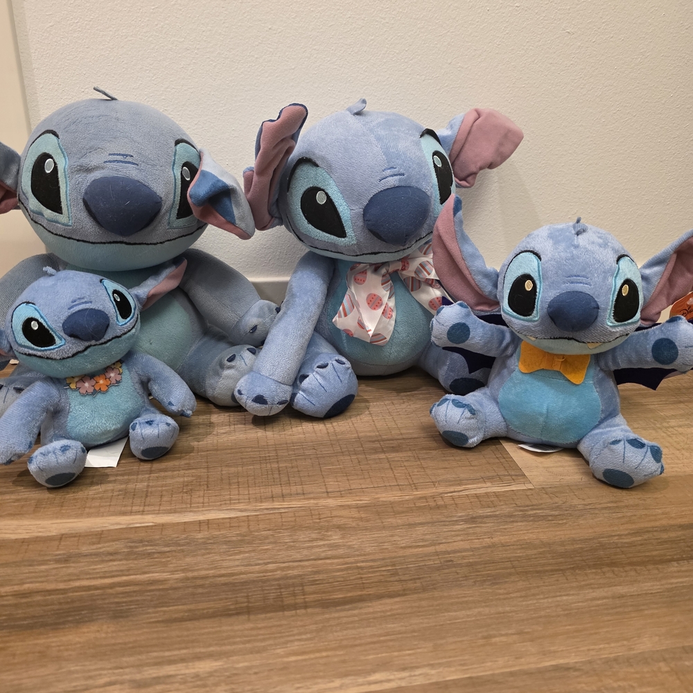 Disney Blue Stitch Plush Toy Collection